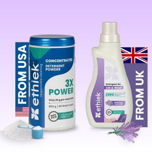 Silk & Wool Liquid with Concentrated Detergent Powder