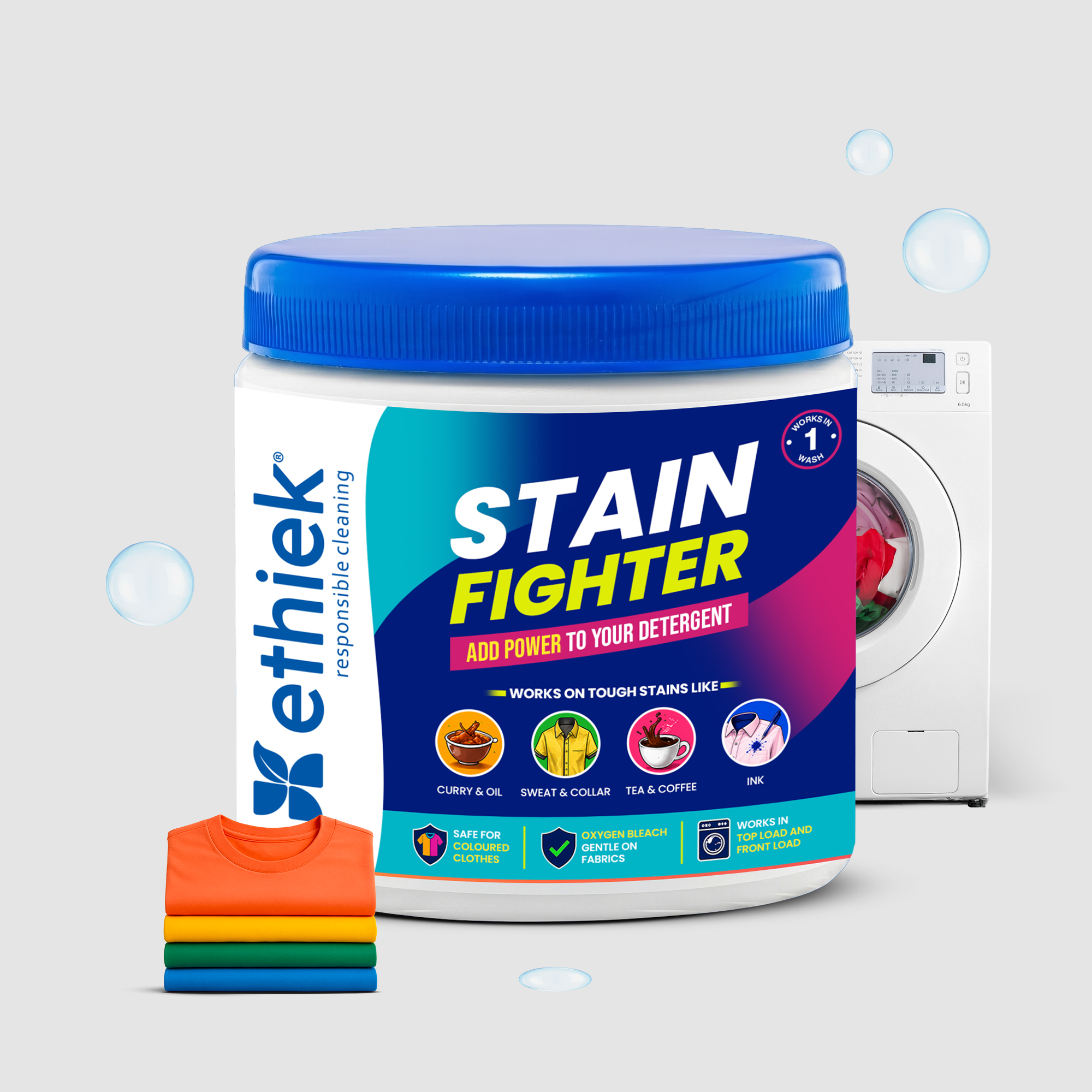 Stain Fighter – Laundry Booster for Tough Stains | 400 g