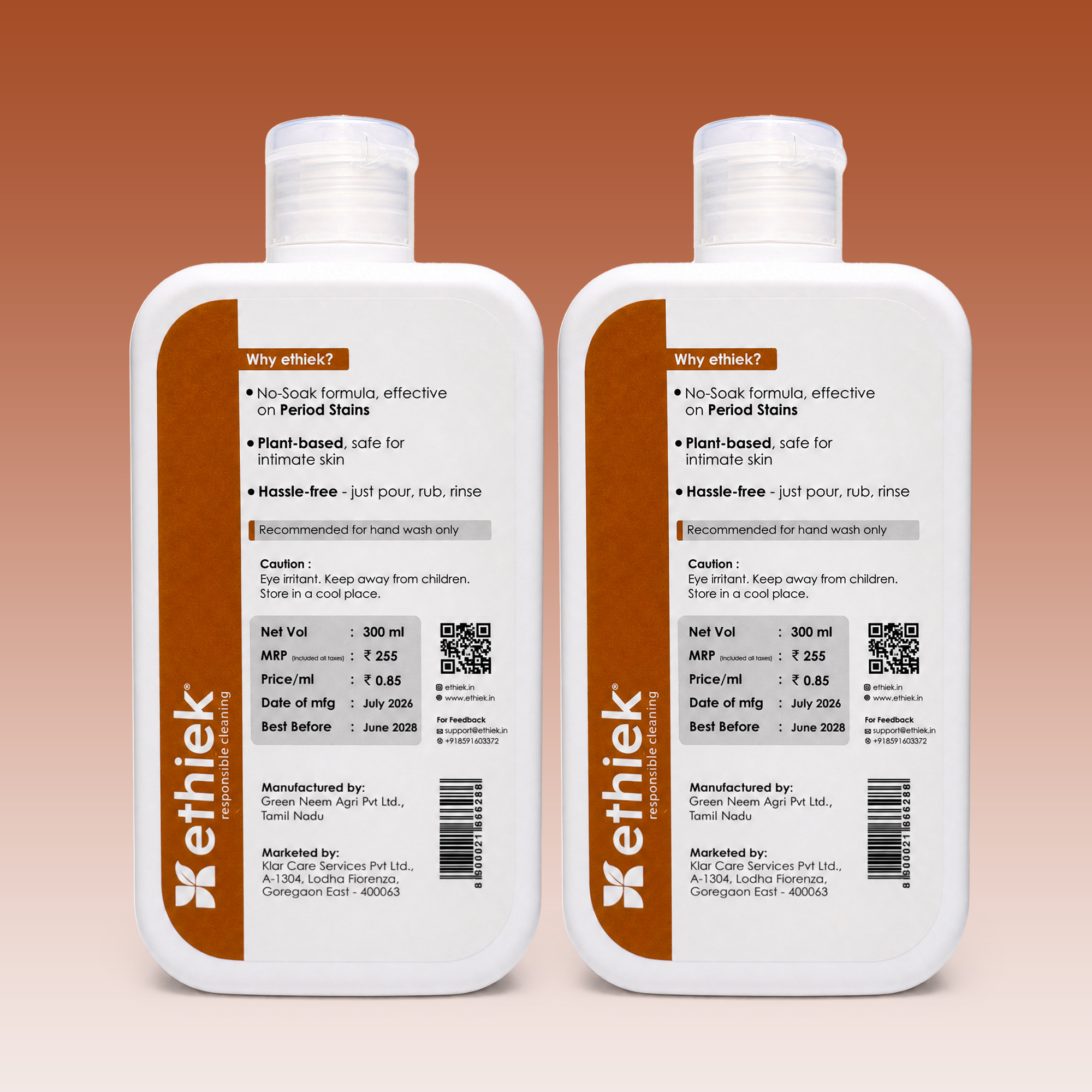 Undergarment Liquid Detergent