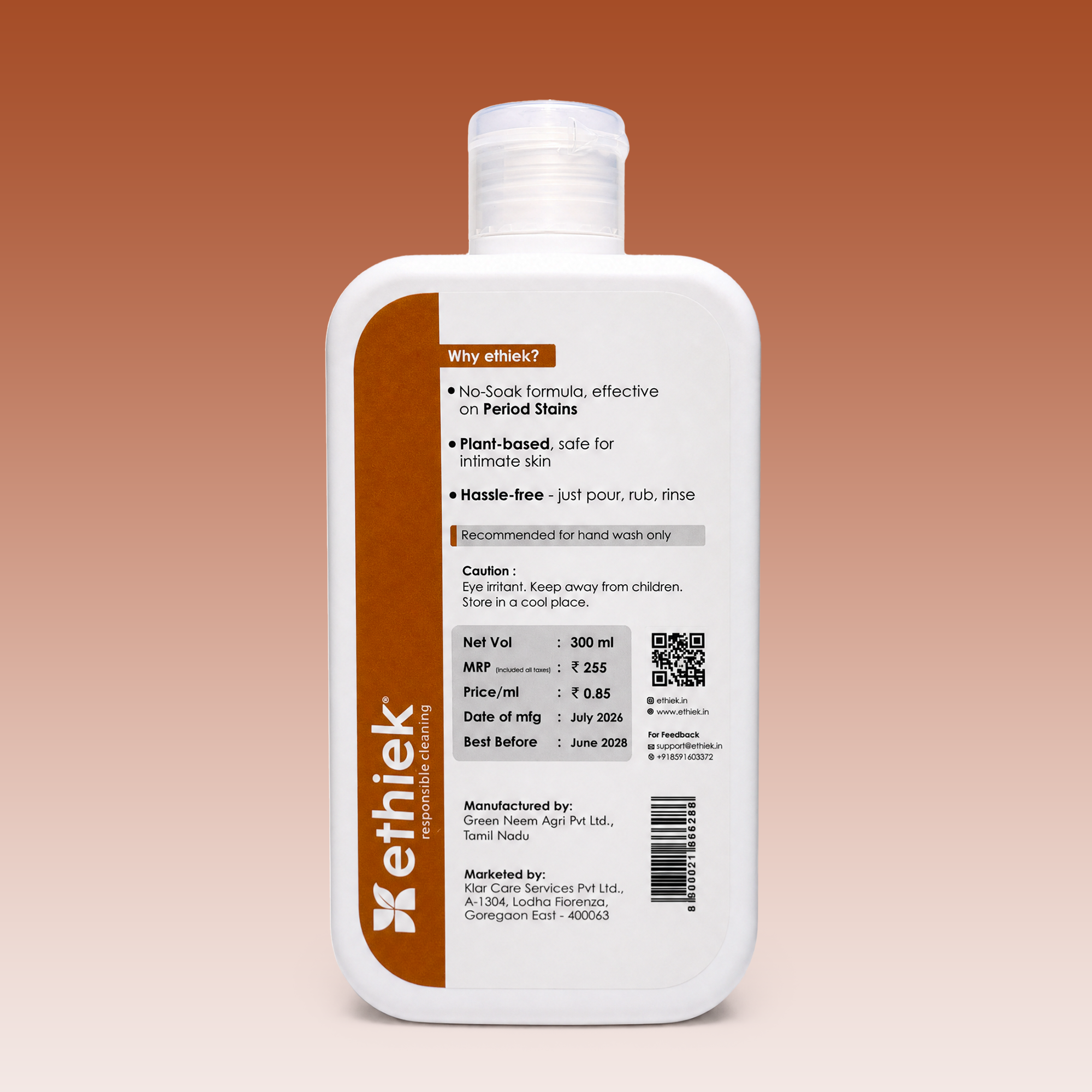 Undergarment Liquid Detergent