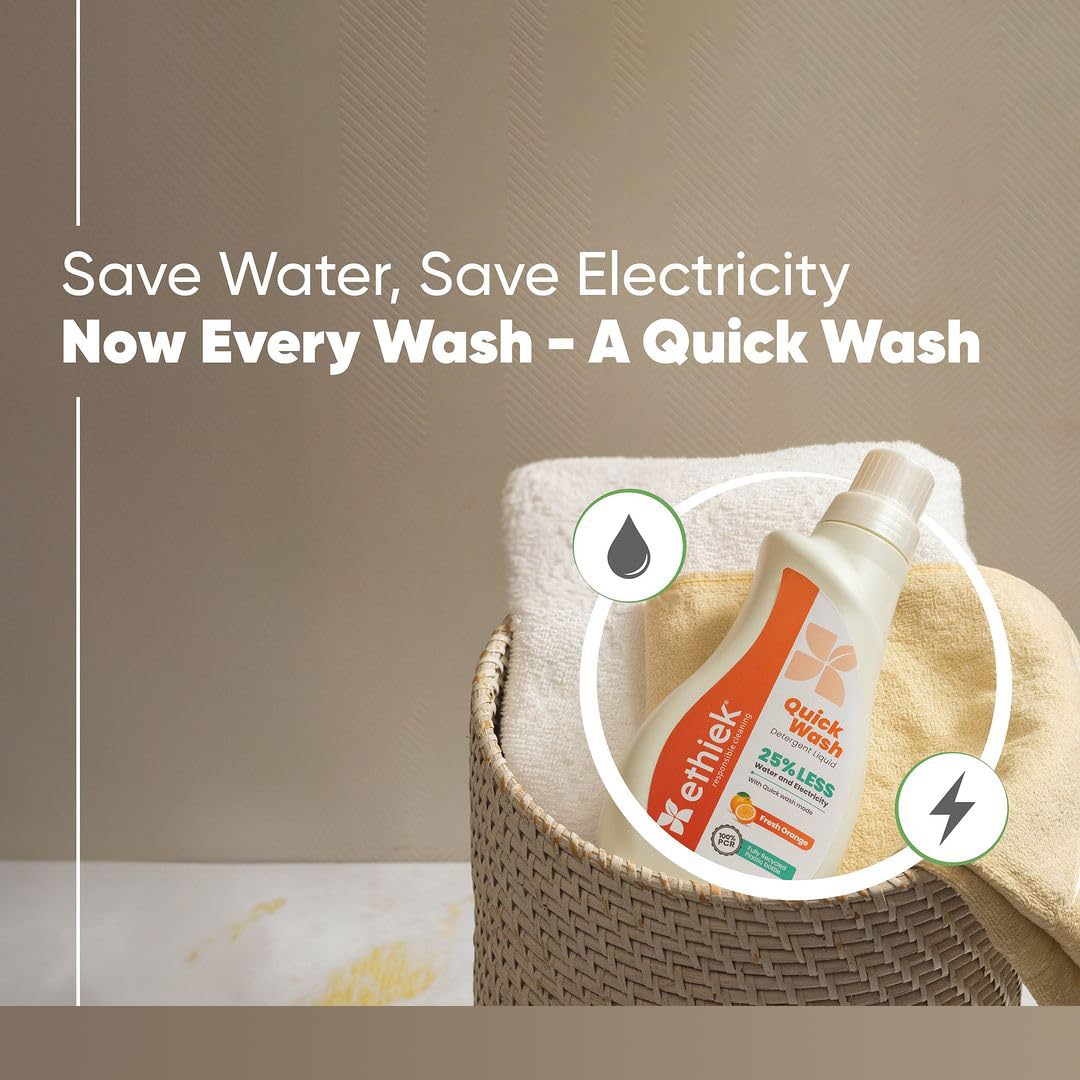 Quick Rinse Liquid Detergent Quick Wash Detergent Liquid | Ethiek