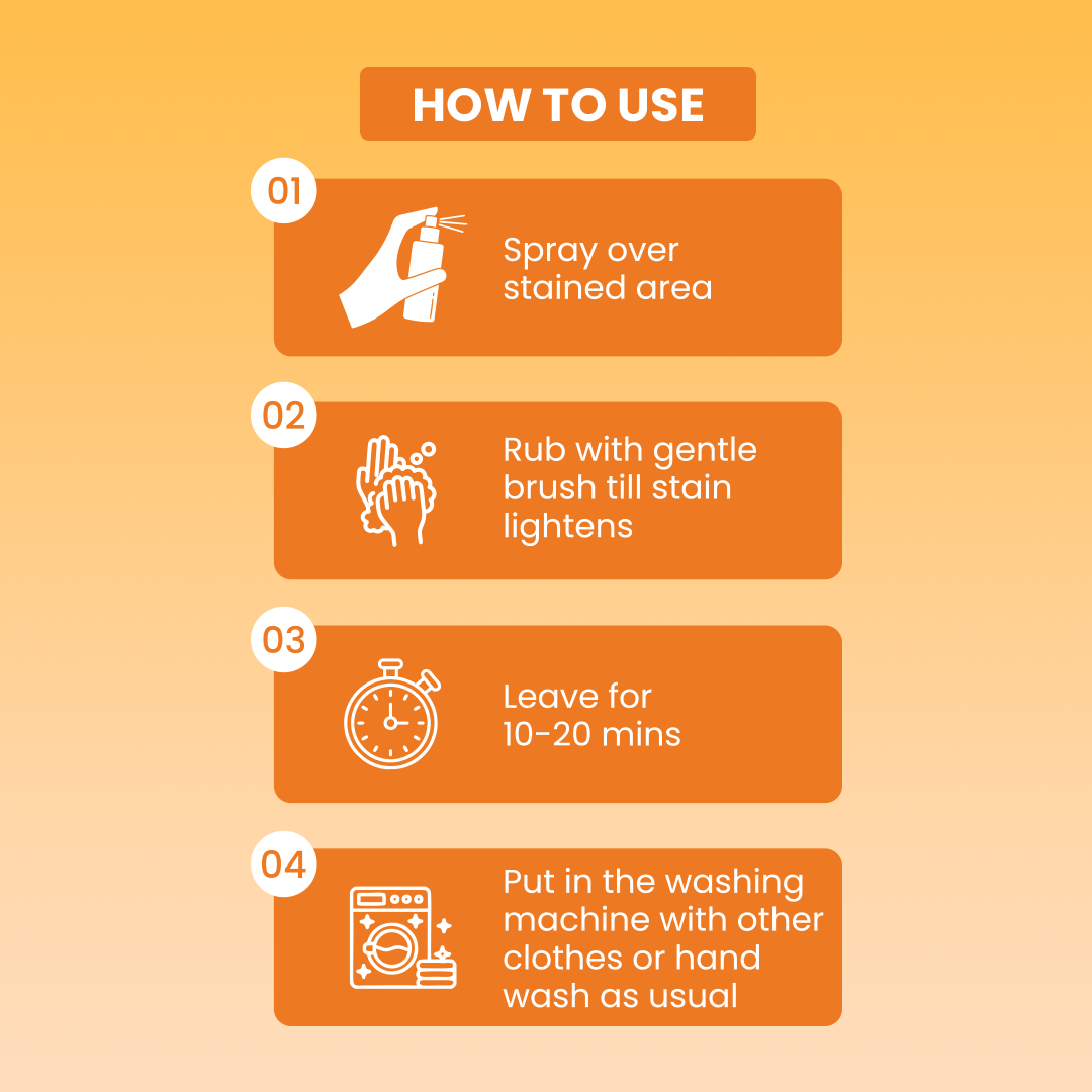 Food Stain Remover Specialist Spray