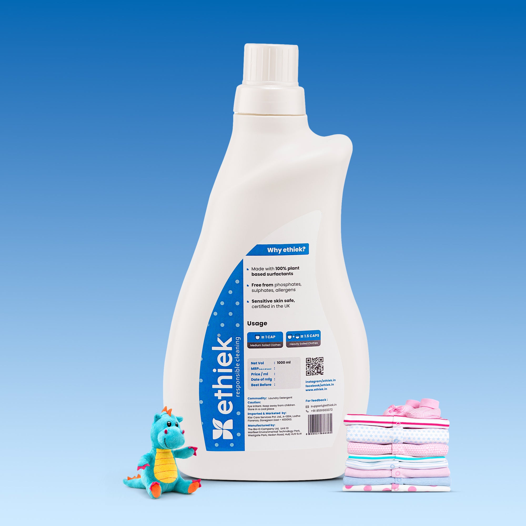 Natural Baby Liquid Detergent