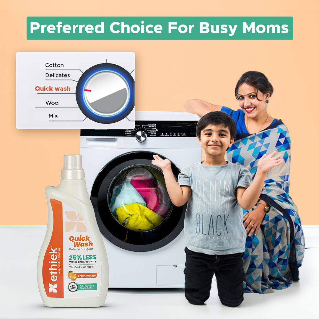 Quick Rinse Liquid Detergent Quick Wash Detergent Liquid | Ethiek