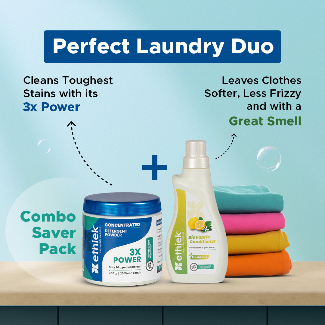 Concentrated Detergent Powder with Bio Fabric Conditioner