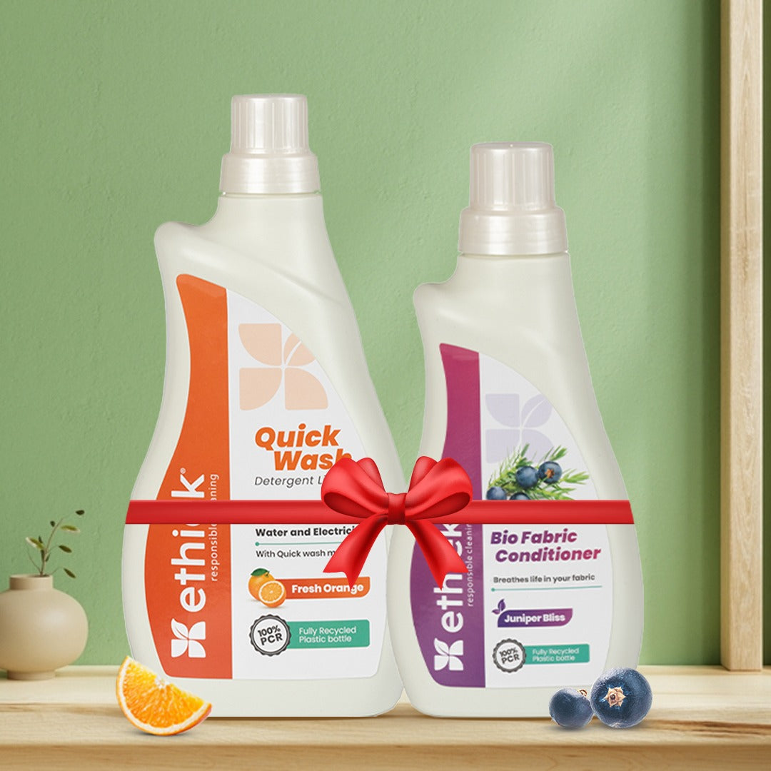 Quick Rinse Liquid Detergent Quick Wash Detergent Liquid with FREE Fabric Conditioner – Ethiek