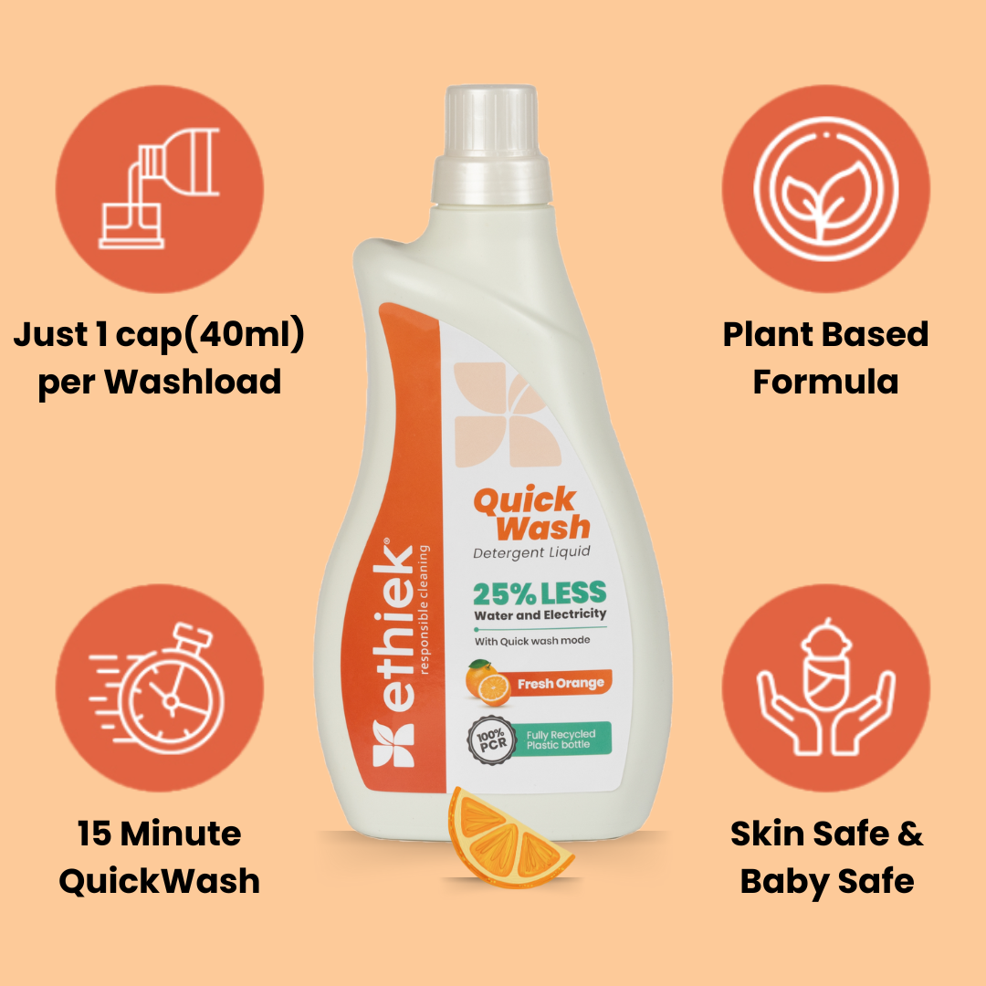 Quick Rinse Liquid Detergent Quick Wash Detergent Liquid | Ethiek